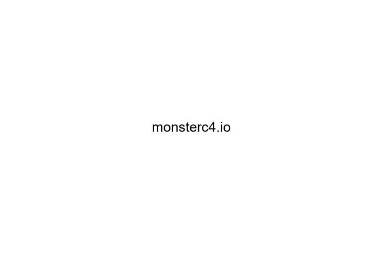 monsterc4 io