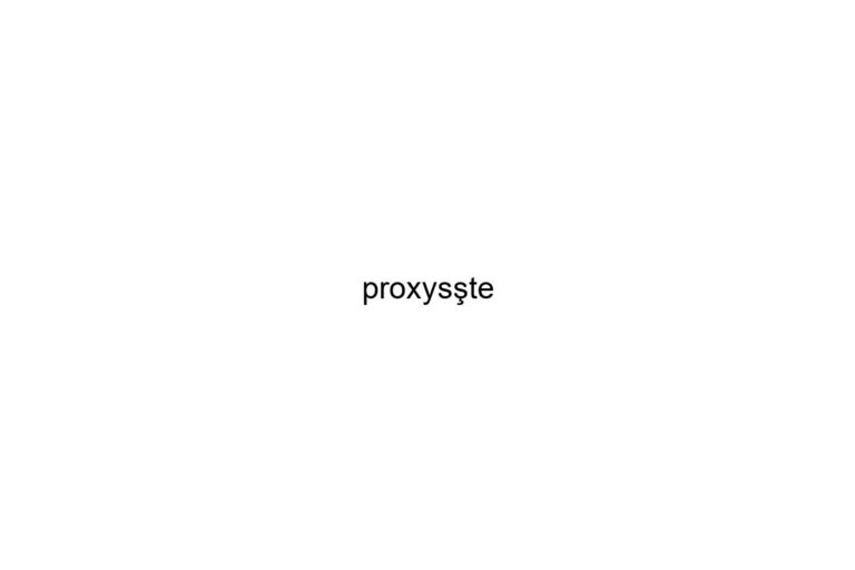 proxyste