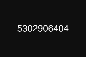 5302906404