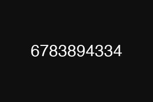 6783894334