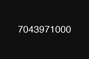 7043971000