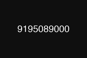 9195089000